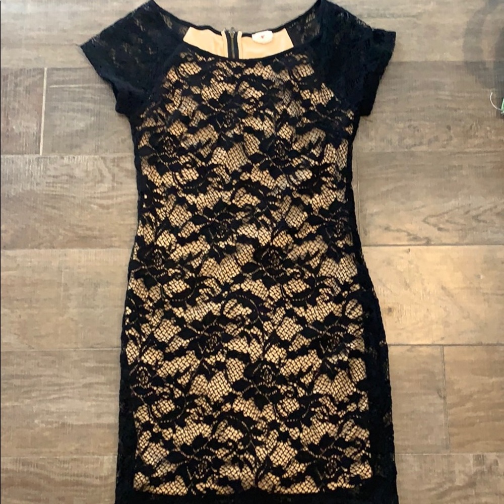 Lacy black dress